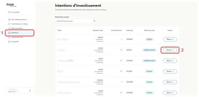 Préparer un investissement 1